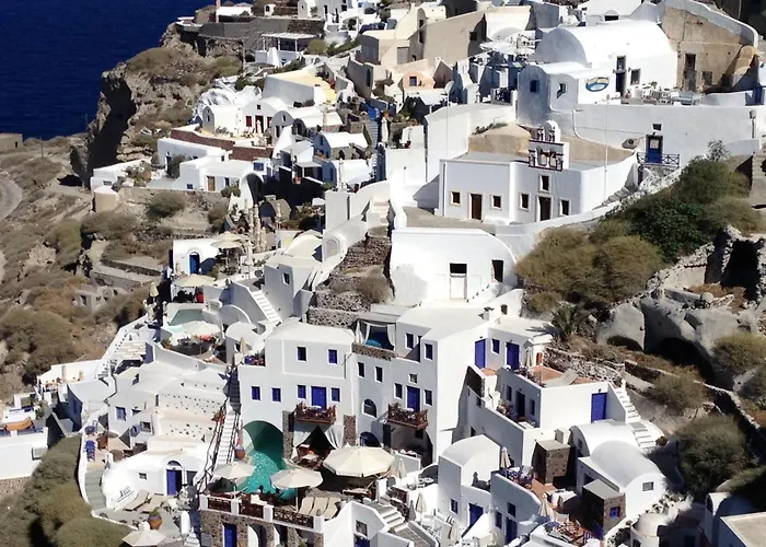 ヴィラ Wonderful Santorini House Nykteri Private Pool Sea Views & Plunge *